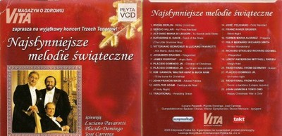 Koncert Trzech Tenorów - melodie świąteczne VCD
