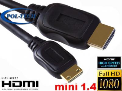 Kabel HDMI - Mini HDMI v. 1,4 CLASSIC BLOW - 1,5m