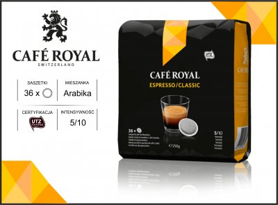 Kawa do Senseo Cafe Royal Classic Espresso 36 pads