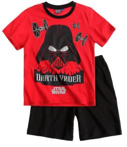 piżama Disney Star Wars  czerwona 116 krótki rękaw
