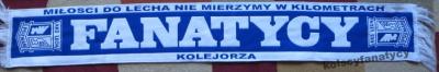 Szal tkany HD Lech Poznań Fanatycy
