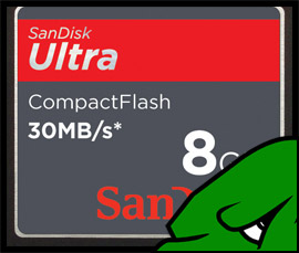 SanDisk Ultra CF 8GB karta pamięci CompactFlash