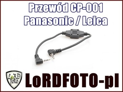 Przewód CP-002 Panasonic Leica 4 pole  jack 2,5mm