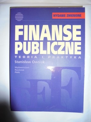 Finanse Publiczne Owsiak wyd 3 zmienione
