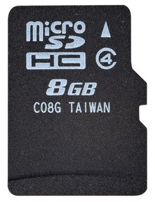 KARTA PAMIĘCI MICRO SD HC 8GB CLASS 4