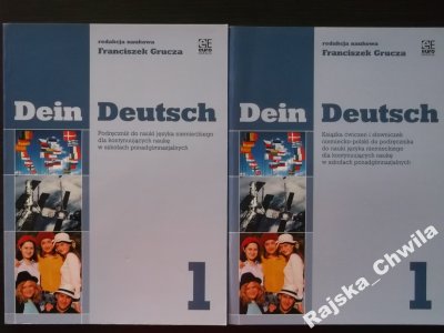 Dein Deutsch 1 Podręcznik+Książka ćwiczeń NOWY kpl