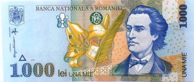 # RUMUNIA - 1000 LEI - 1998 - P106 - UNC
