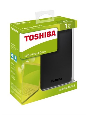 Dysk zewnętrzny USB 3.0 Toshiba Canvio Basics 1TB