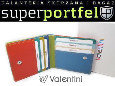 Valentini Colors 123-420 pacific Portfel damski - 4164707111 - oficjalne  archiwum Allegro
