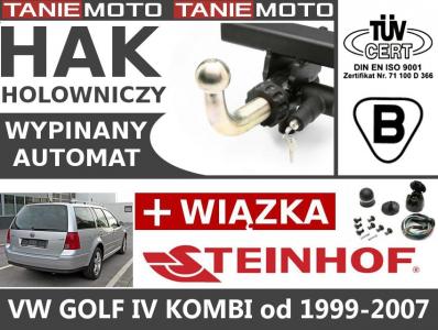 HAK HOLOWNICZY AUTOMAT VW GOLF IV KOMBI 1999-2007