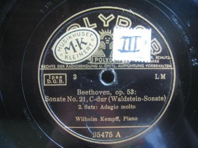 Polydor 95475 BEETHOVEN Sonata Waldsteinowska MIX