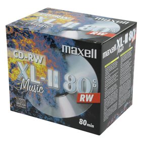 B471 PŁYTY 10 Maxell CD-RW XL-II Music Disc