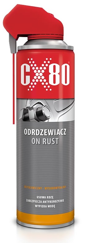 CX-80 On Rust Odrdzewiacz Penetrator Spray 500ml 