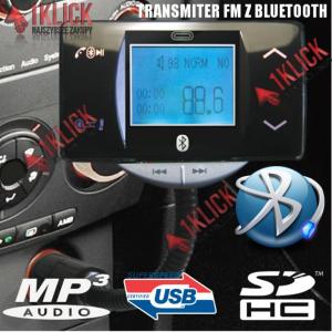 wk530 TRANSMITER z BLUETOOTH MP3 SD + 2 PILOTY