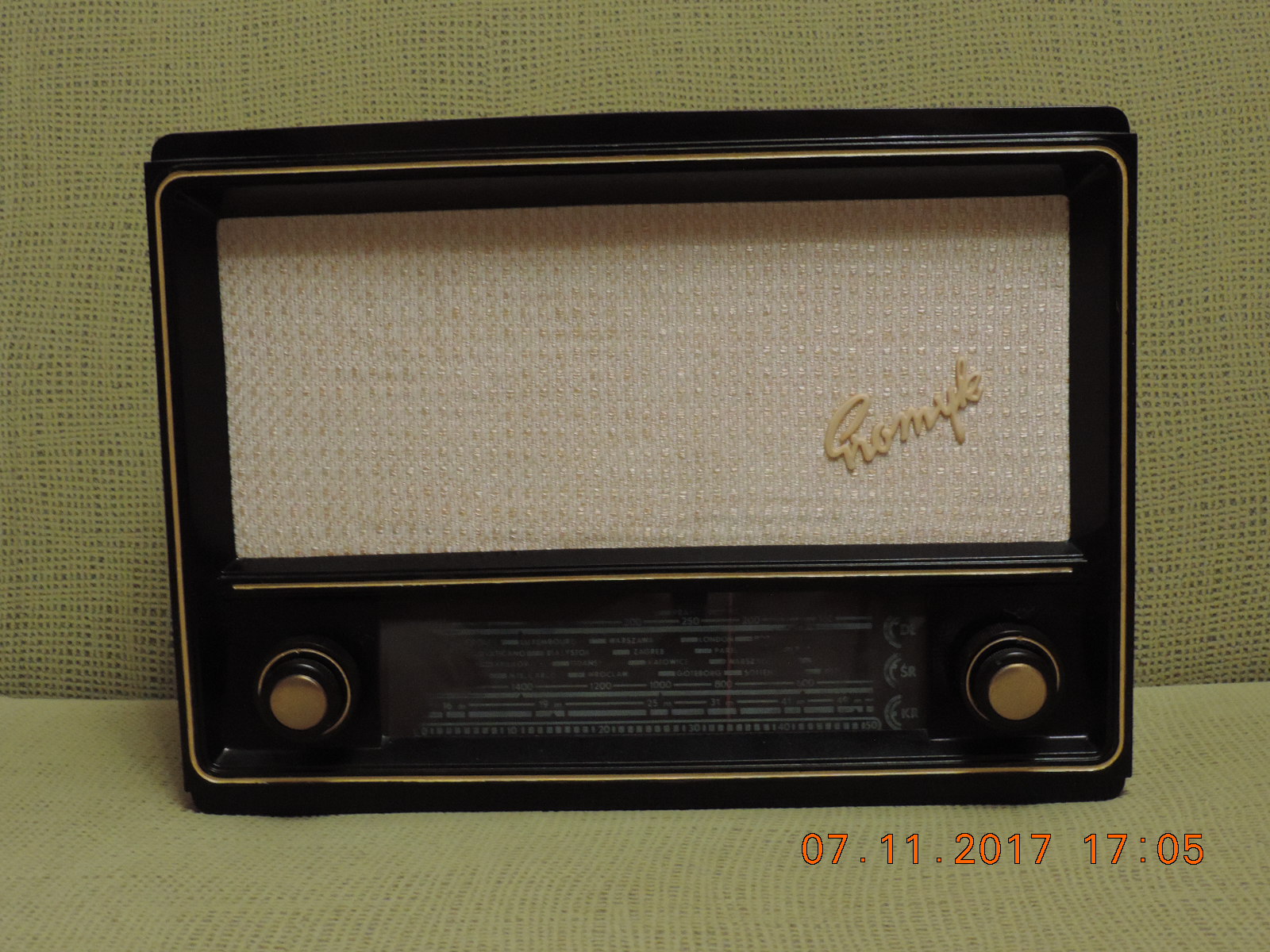 Stare radio Promyk 6192 - 7036321203 - oficjalne archiwum Allegro