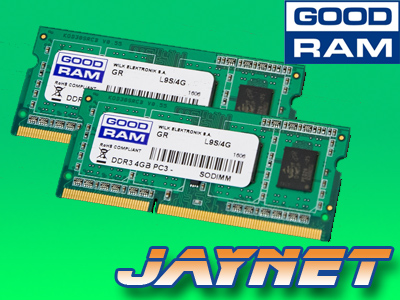8GB GOODRAM 2x4 GB SODIMM DDR3 1600 MHz 512x8 RAM