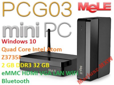 Mini PC MeLE PCG03 Windows 10 HTPC Z3735 2Gb/32Gb