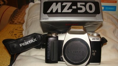 aparat fotograficzny lustrzanka Pentax mz 50