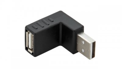 Kątowy adapter USB AM  do USB AF