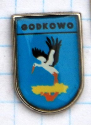 Odznak Herb Godkowo heraldyka lakier