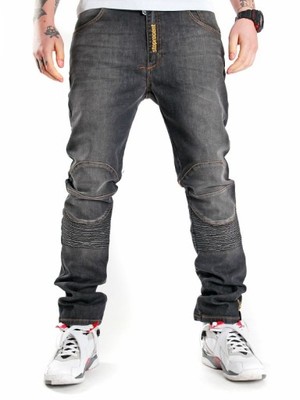 NOWE spodnie jeansy STOPROCENT z metkami rozmiar L