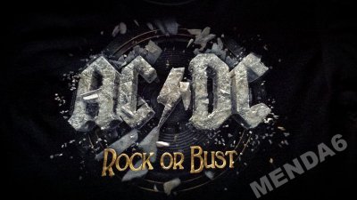 Koszulka AC/DC ROCK OR BUST rozm. L Oryginał