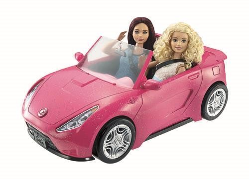 Barbie różowy kabriolet auto eokado.pl