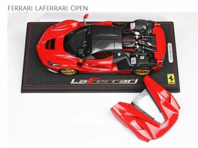 BBR Ferrari LaFerrari Open bonnet - Ross 1:18 BBR1
