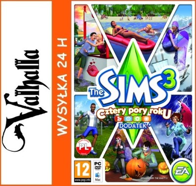 The Sims 3 Cztery Pory Roku PL  Stan Bdb  Wys 24H