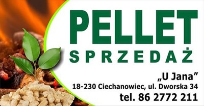 Pellet Drzewny 700 zł netto / Tona
