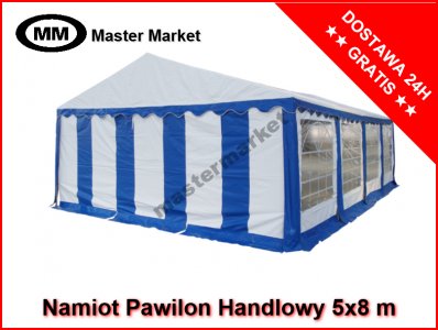 Namiot Pawilon Handlowy 5x8 m