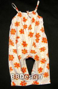 KB039 Bawełniane spodnium w kwiatuszki 86