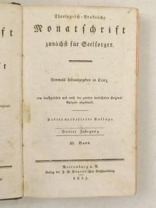 Theologisch - Praktisch Monatsschrift, 1832
