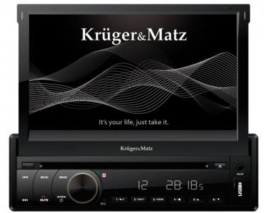 Radio Kruger&Matz 1DIN GPS DVB-T DVD KM2002 - 3483373054 - oficjalne  archiwum Allegro