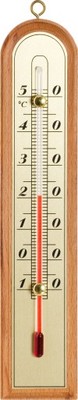 Termometr Pokojowy Drewniany - Złota 43/210mm