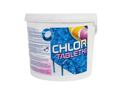 Chlor w Tabletkach 3kg Chemia do Basenów 3w1 GAMIX