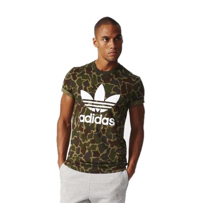 Adidas koszulka Camouflage moro kamuflaż BK5861 M - 6733029883 - oficjalne  archiwum Allegro