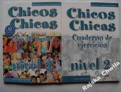 Chicos Chicas 2 A2 Podręcznik+Ćwiczenia NOWY Kompl
