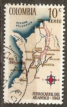 kolumbia 15 z lamusa, mapa