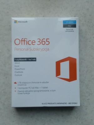 Office 365 Personal Subskrypcja