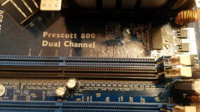 Płyta główna Prescott 800 Dual Channel+procesor PC - 5904607620 - oficjalne  archiwum Allegro