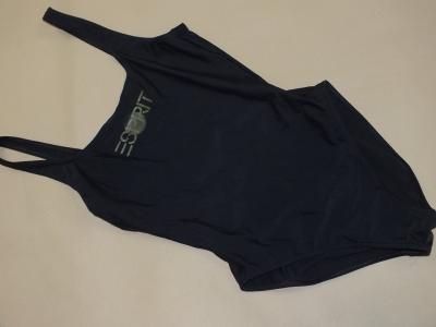 ESPRIT czarny jednoczęściowy strój kąpielowy 44