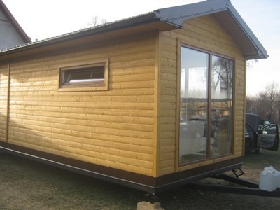 domek drewniany holenderski mobilny nowy