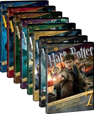 24 Dvd Harry Potter 8 Czesci Edycja Kolekcjonerska 6779337293 Oficjalne Archiwum Allegro