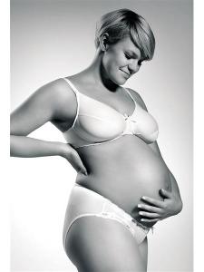 Biustonosz ciążowy rosnący miękki Mitex Bella 80E - 5761869873 - oficjalne  archiwum Allegro