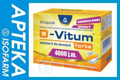 D Vitum Forte 4000 Jm 120 Kaps Witamina D 6284848397