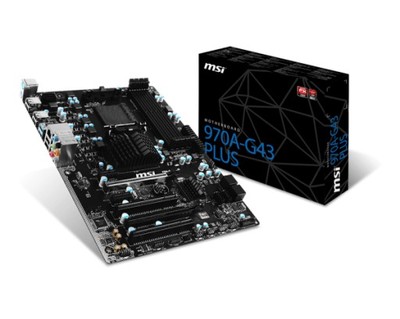 MSI 970A-G43 PLUS AMD AM3+ FX SATA3 USB3.1 ATX