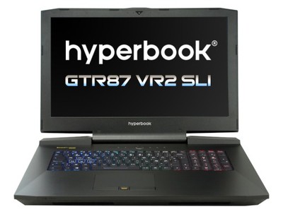 HYPERBOOK GTR87 I7-7700K GTX1070 SLI 4K 32GB SSD