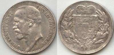 Korona 1900, Liechtenstein, Jan II