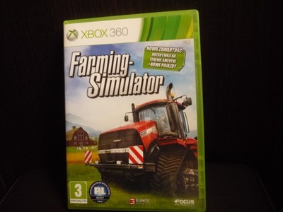 gra XBox 360 Farming Simulator